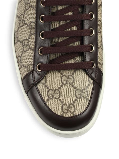 tênis gucci homem|gucci canvas high top sneakers.